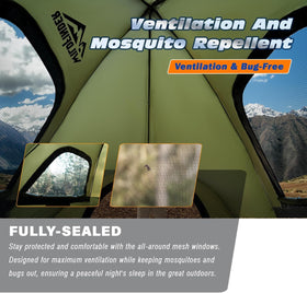 WildFinder fabric close-up showing waterproof coating and durable weave