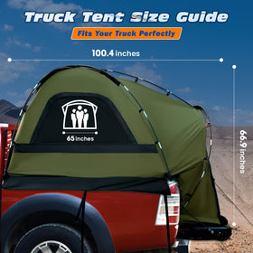 WildFinder beside gear showing bed-length scale and packing benefit