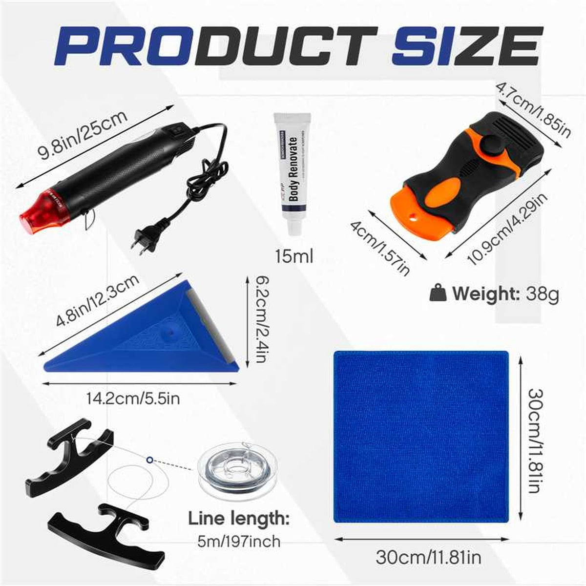 WILLBOND hot air gun detail for loosening adhesive safely