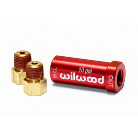 Wilwood close-up of billet aluminum valve machining highlighting durability and precision fit
