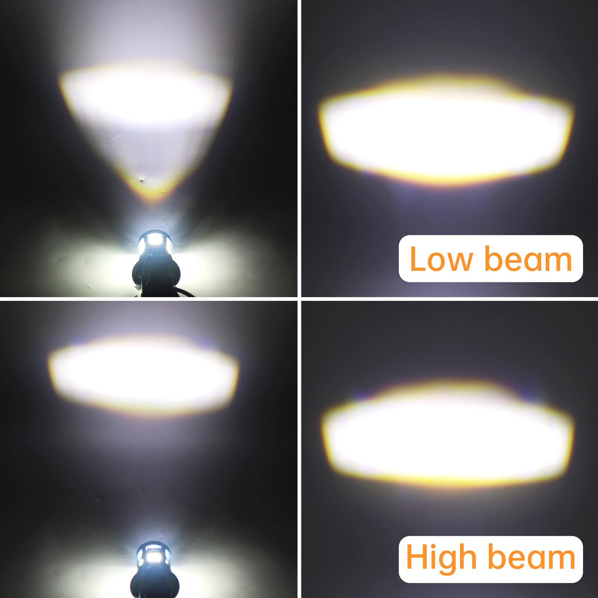 Windance lens detail demonstrating focused beam control and reduced glare benefit