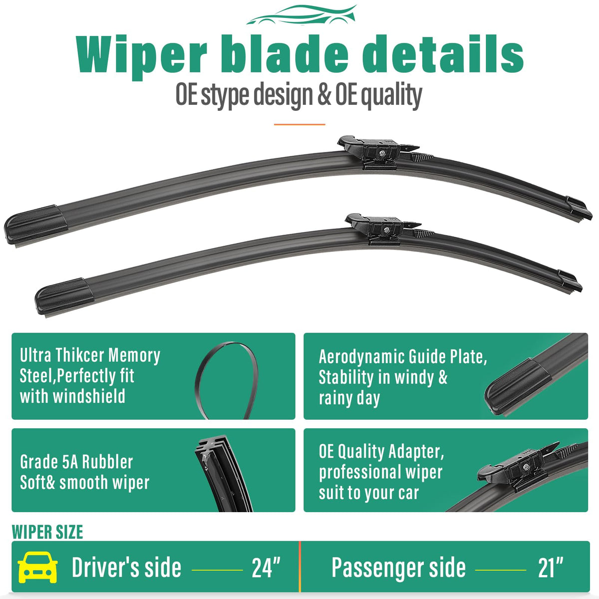WINDSMILE aerodynamic blade side profile reducing wind lift and noise