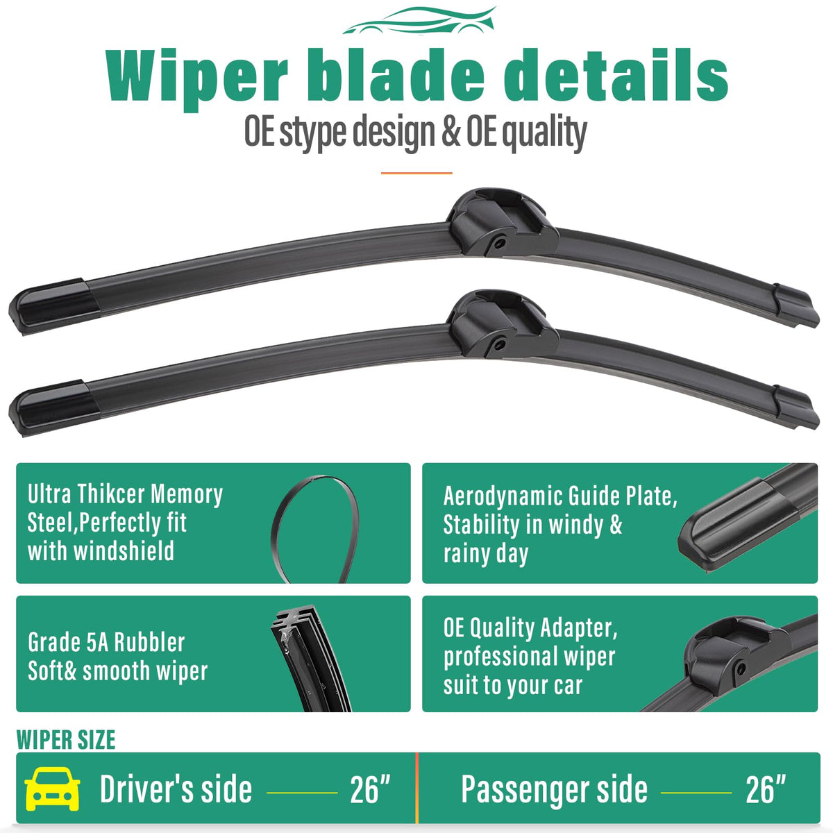 WINDSMILE aerodynamic blade profile reducing wind lift for quieter operation