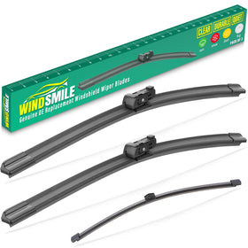 WINDSMILE front packaging showing compatible Audi and Porsche fitments and easy install benefit