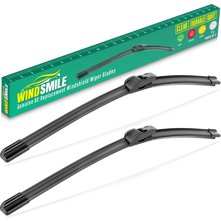 WINDSMILE front packaging showing both 26" and 16" blades for easy identification and fit