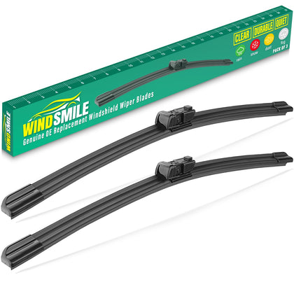 WINDSMILE front packaging showing compatible GMC Canyon and Chevy Colorado fitment and benefits