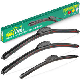 WINDSMILE front packaging showing Civic Hatchback fit and included blades benefits clarity