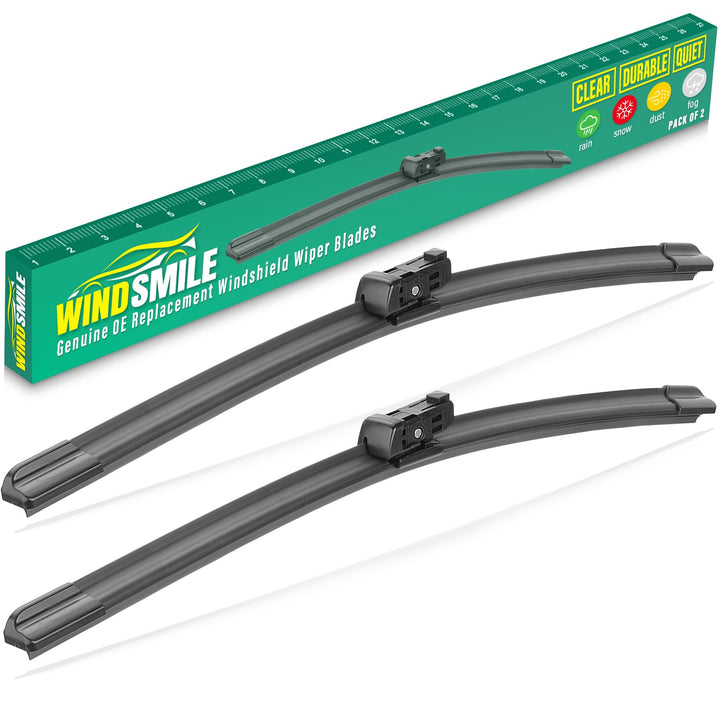 WINDSMILE front packaging showing Jetta Passat fit and quick benefit