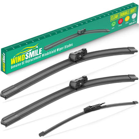 WINDSMILE front packaging showing blade sizes and fitment benefit