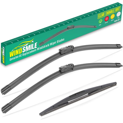WINDSMILE front packaging showing complete replacement set and easy fit