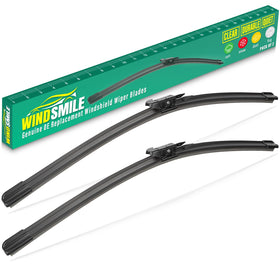 WINDSMILE front packaging showing 28-inch wiper blades and benefits