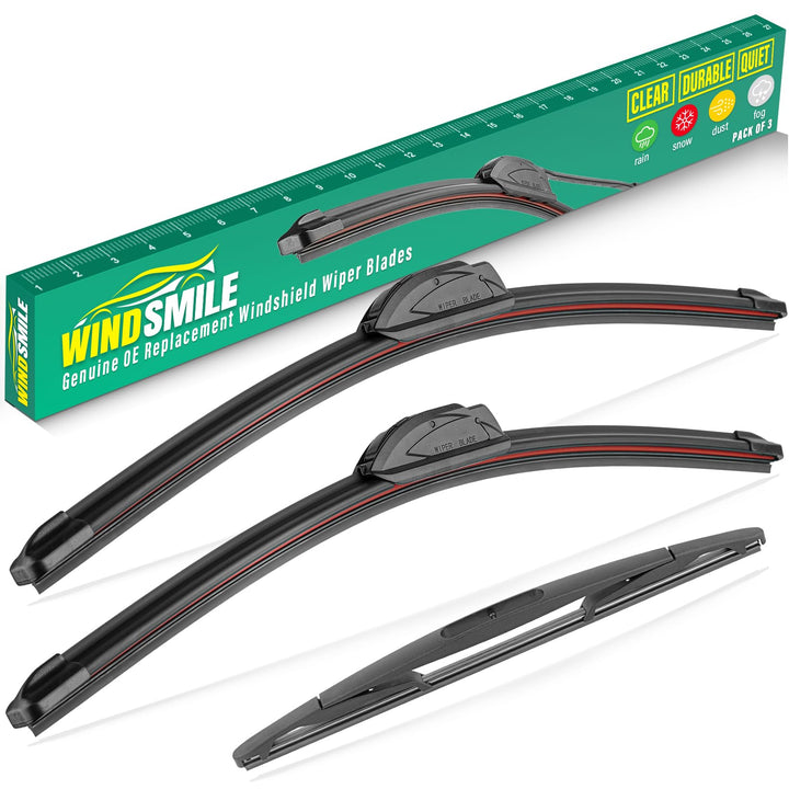 WINDSMILE front packaging showing included 22-inch blades and benefits
