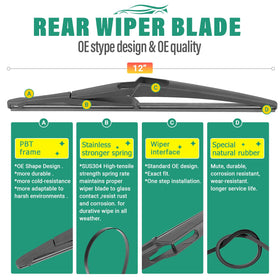 WINDSMILE installation demo on wiper arm showing quick adapter-free fit