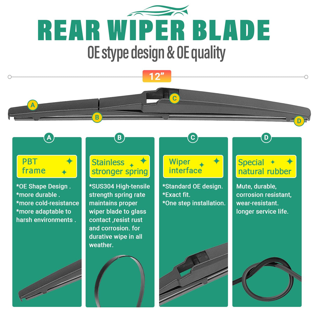 WINDSMILE installation step demonstrating easy snap-on fit