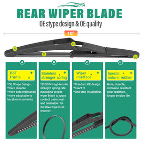WINDSMILE installed front wipers on Mini Cooper for improved visibility