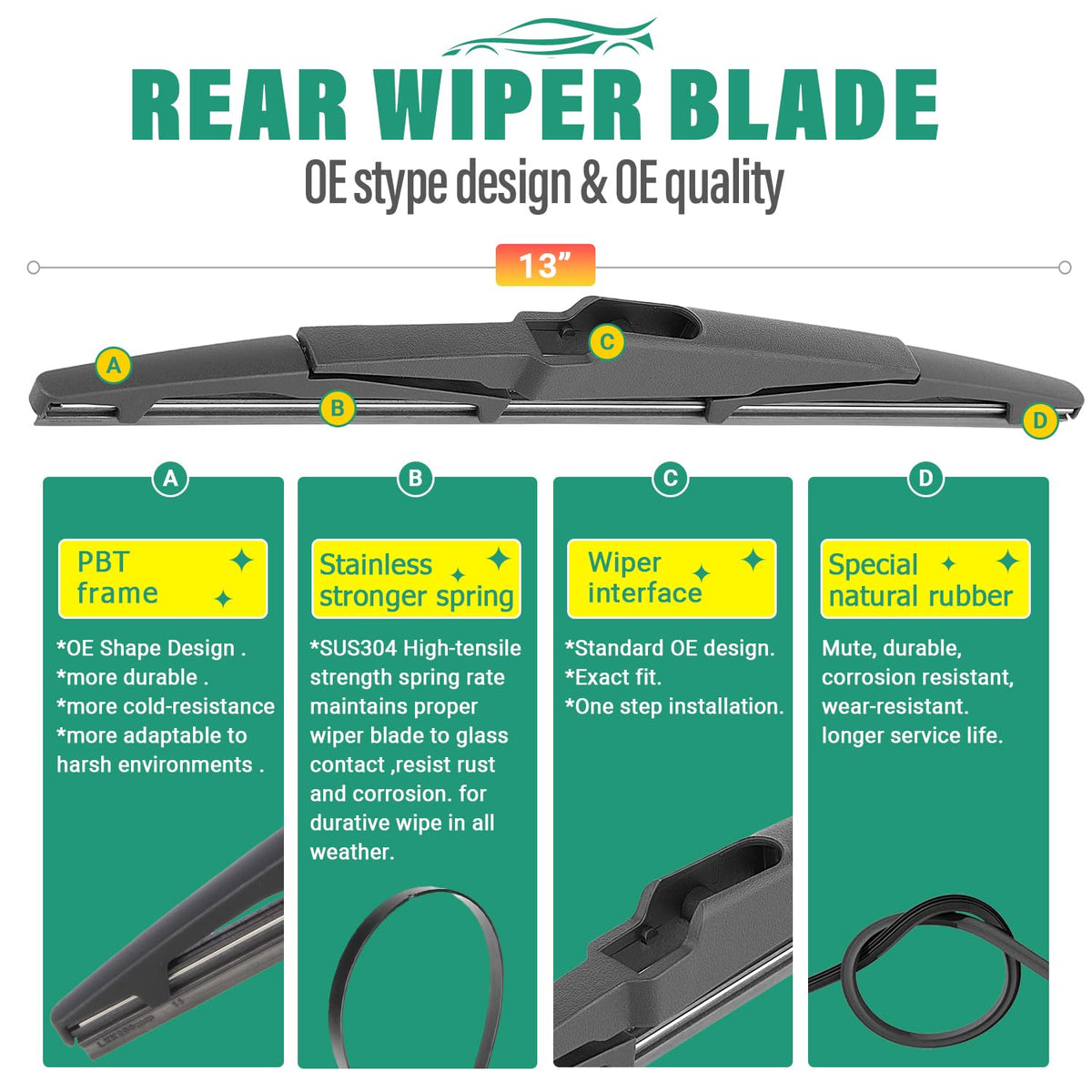 WINDSMILE installed on Telluride windshield improving visibility in rain