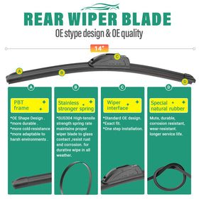 WINDSMILE installed on windshield front view improving driver visibility