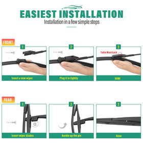 WINDSMILE product label and specs showing compatibility and easy reference benefit