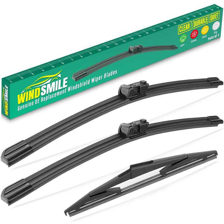 WINDSMILE front packaging showing complete Pathfinder wiper set and clear labeling
