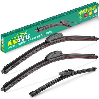 WINDSMILE front packaging showing blade set and fitment benefits