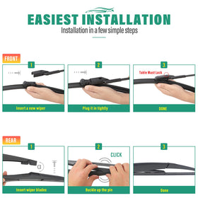 WINDSMILE blades beside ruler and key showing correct Fiesta sizing