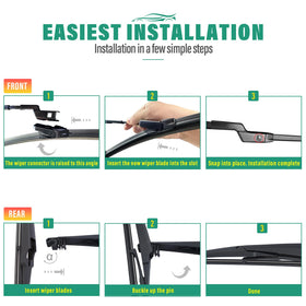 WINDSMILE hands demonstrating quick slide-on installation without adapters