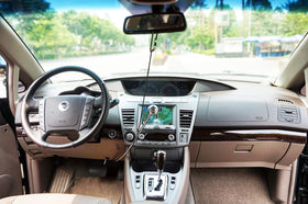 Wingbrake installed in compact car demonstrating broad vehicle compatibility
