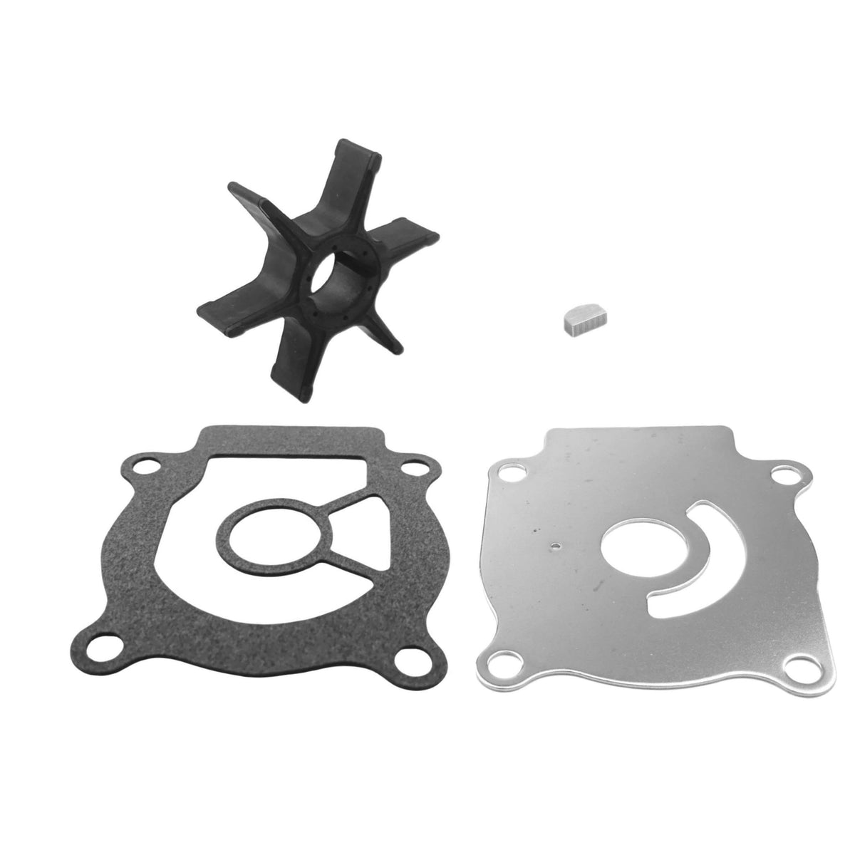 WINGOGO close-up of neoprene impeller blades highlighting durable material for reliable water flow
