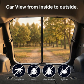 Wingsflee dual zipper open to show quick access and convenience