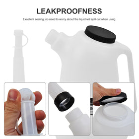 WINMAX close-up of removable spout and cap for spill prevention and clean pours