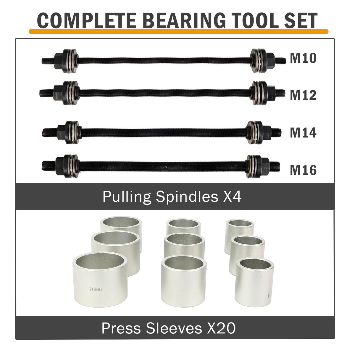 WINMAX inside sleeves layout demonstrating range for precise fits
