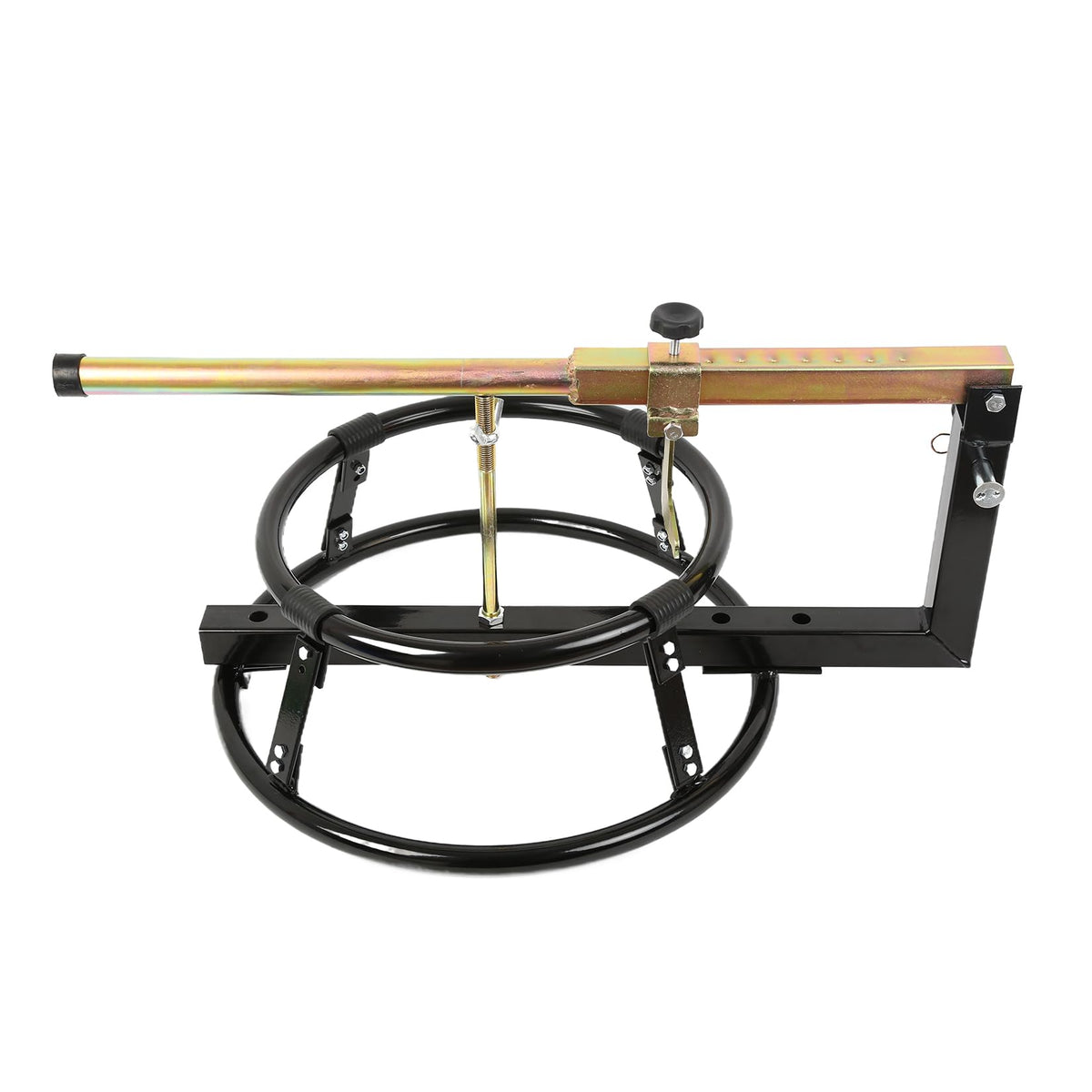 WINMAX TOOLS front view of tire change stand shows stability and portability