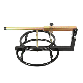WINMAX TOOLS front view of tire change stand shows stability and portability