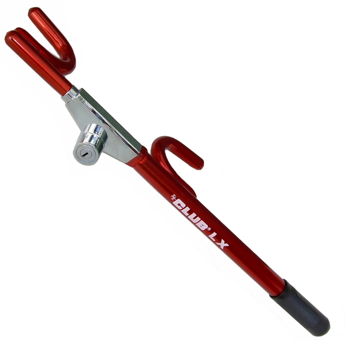 Winner International Club 1100 LX front view showing bright red finish and visible deterrent benefit