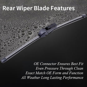 WINNERS rear blade on Santa Fe showing compact rear visibility benefit