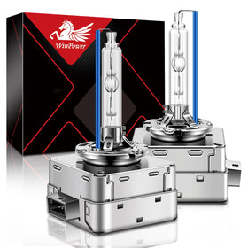 WinPower D1S front view showing bulb shape and ice blue light benefit