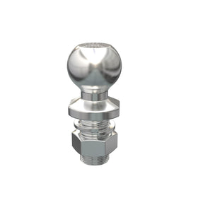 WINSBULL hitch ball front view showing polished chrome for durable towing