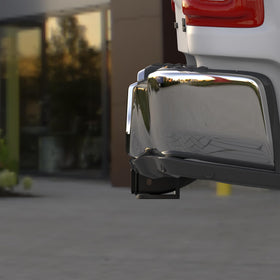 WINSBULL adapter on Ram truck towing a trailer with confidence