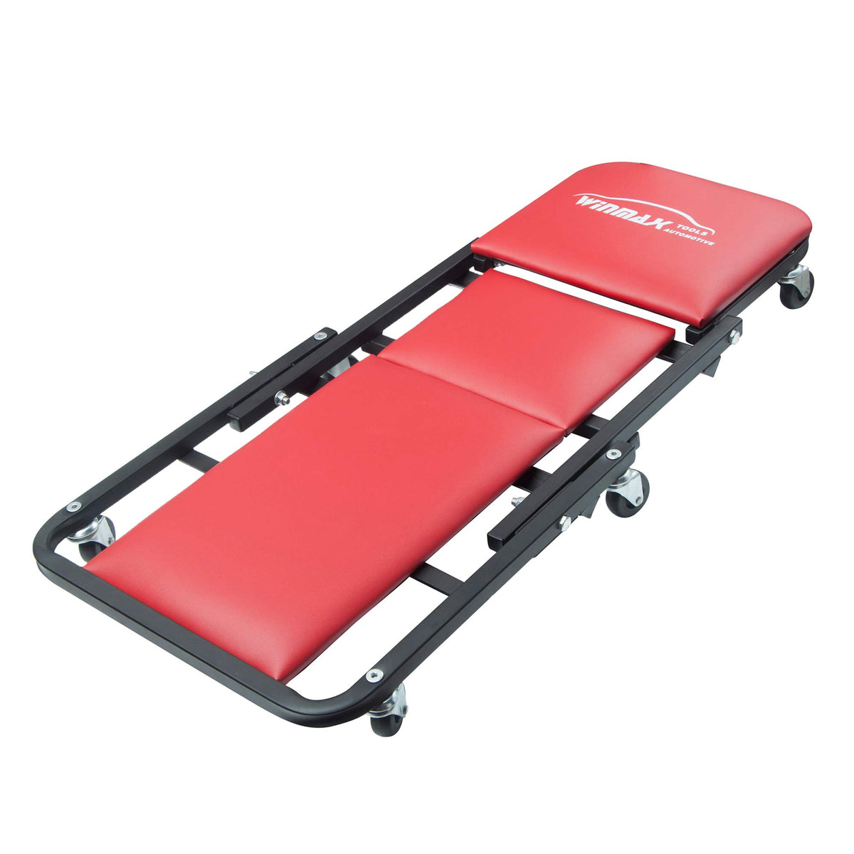WINTOOLS folded Z seat front view showing compact storage and fast conversion