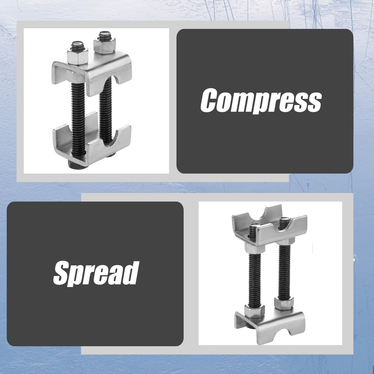 WINTOWIN close-up of threaded nut detail for precise height adjustment