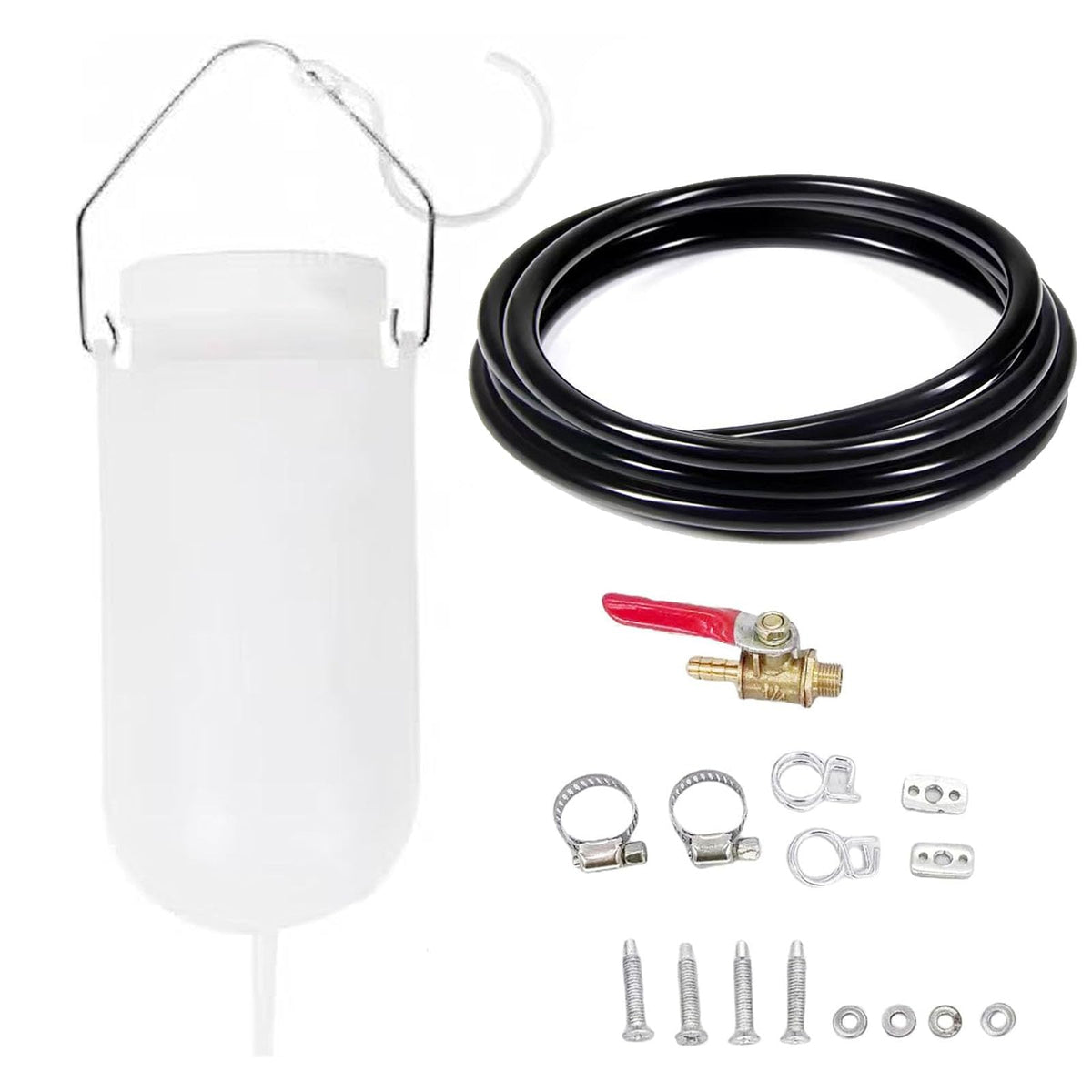 WINTOWIN front view of auxiliary tank showing compact design and portability benefit
