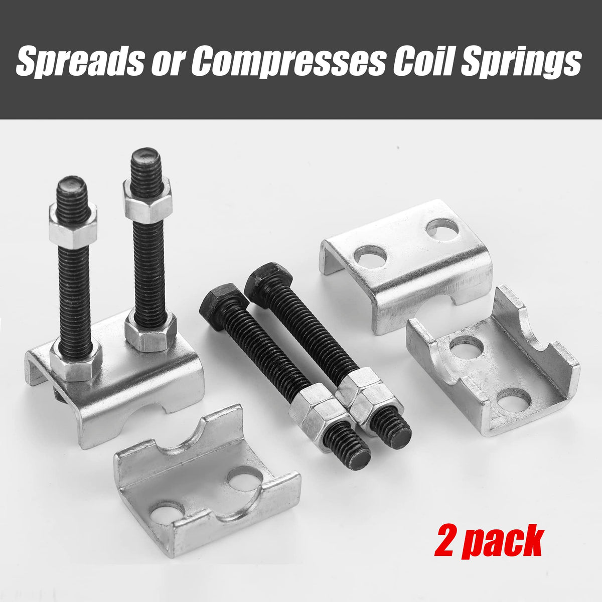WINTOWIN spacer installed on coil spring showing lift or lowering benefit