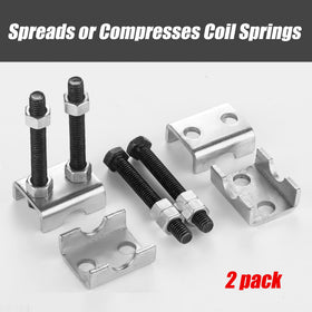 WINTOWIN spacer installed on coil spring showing lift or lowering benefit