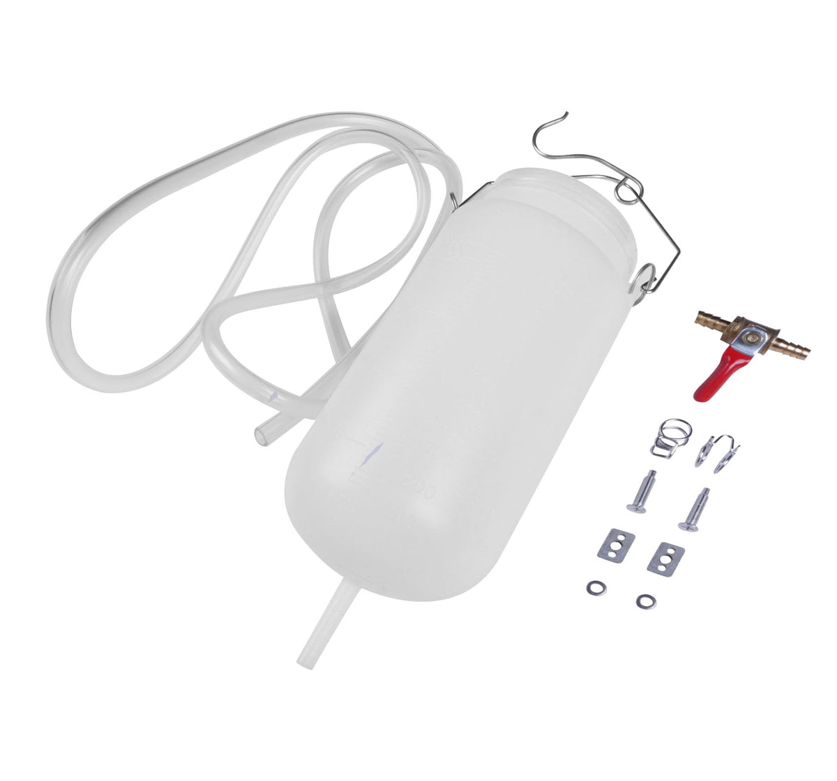 WINTOWIN mounting chain and hook securing the tank for safe transport