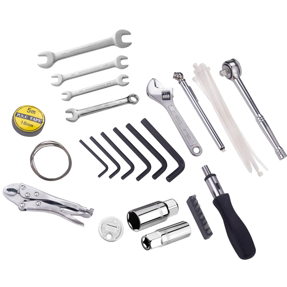 WINTOWIN close-up of wrenches and sockets demonstrating durable finish and fit