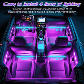 Winzwon lights in a night-drive setting, enhancing atmosphere for passengers