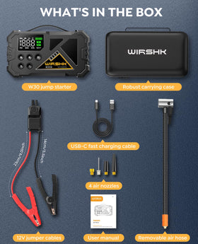 WIRSHK EVA case with accessories organized for easy storage and transport