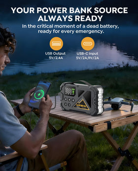 WIRSHK size comparison with hand illustrating portable carry convenience
