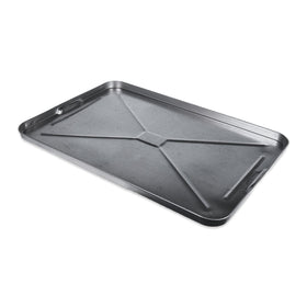 WirthCo Funnel King 94482 front view shows galvanized metal and rolled edges for durability