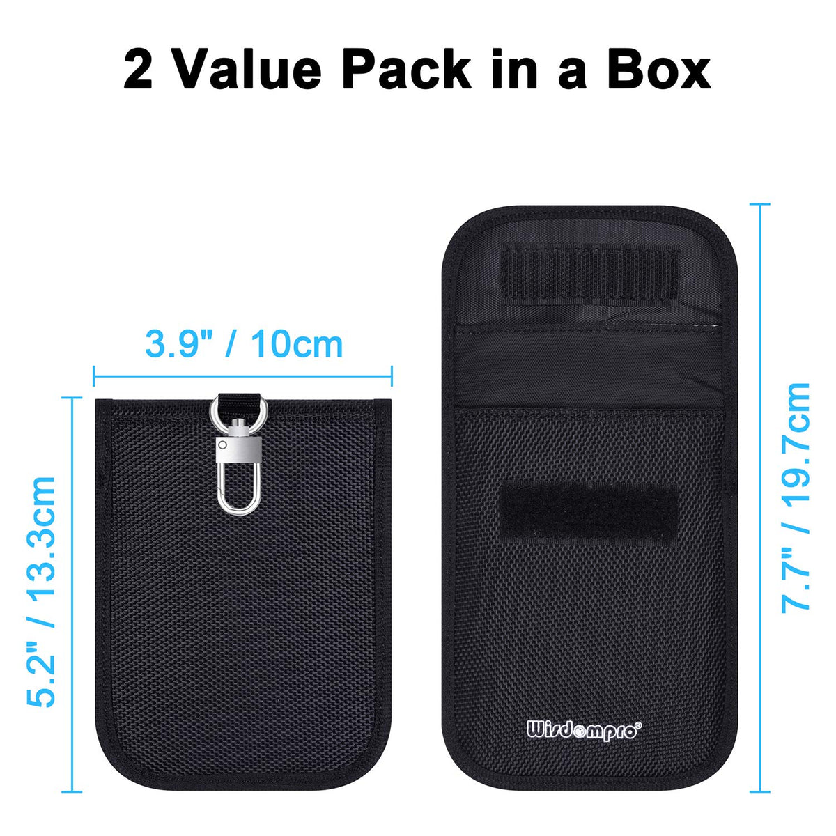 Wisdompro detailed stitching and material texture ensuring durable protection